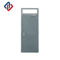 BS476 Customised size  Fire Rated Steel flush Door Steel Fire Proof Door For Commercial Use